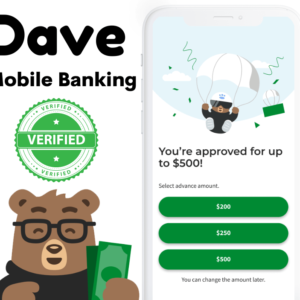 Buy Dave bank account + VCC