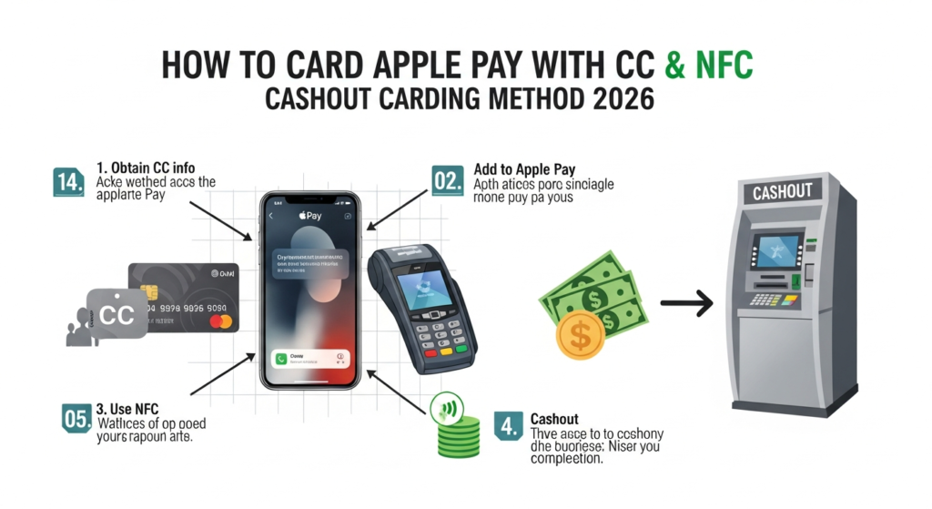 HOW TO CARD APPLE PAY WITH CC & NFC CASHOUT CARDING METHOD 2023