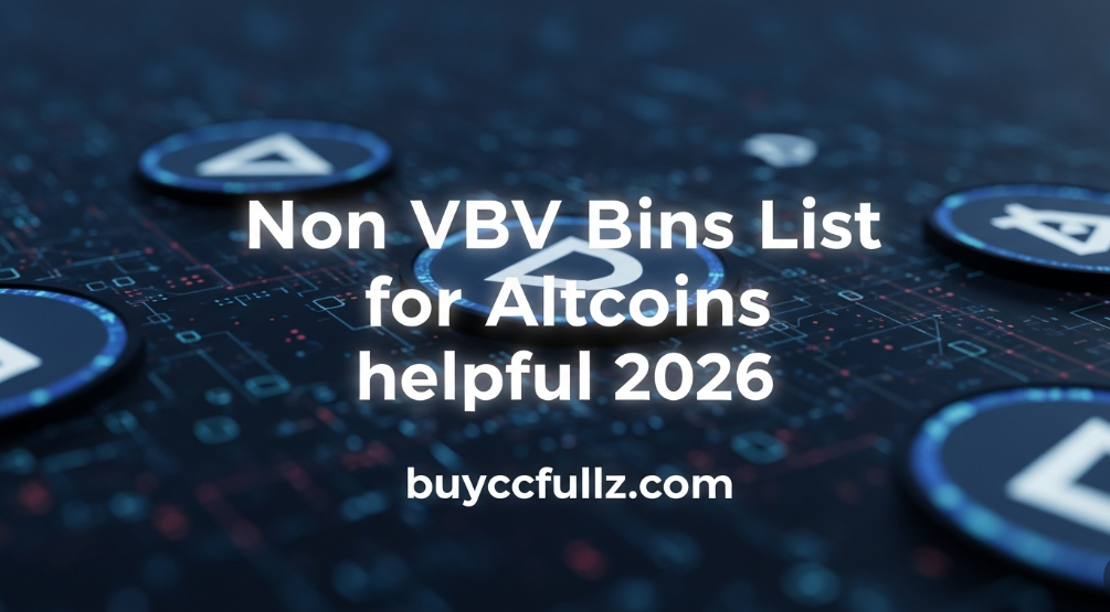 Non VBV Bins List for Altcoins helpful 2026 Non VBV Bins List for Altcoins helpful 2026