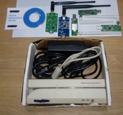 GSM DATA RECEIVER + LARGE DISTANCE ANTENNA ATM SKIMMER GSM DATA RECEIVER